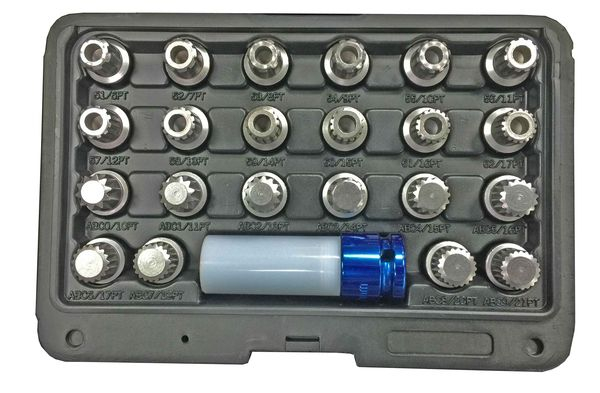 0XAT6051B  Nadstavce na bezp. skrutky kolies